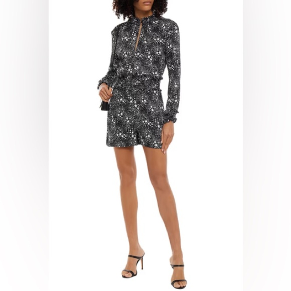 MAJE black and white romper